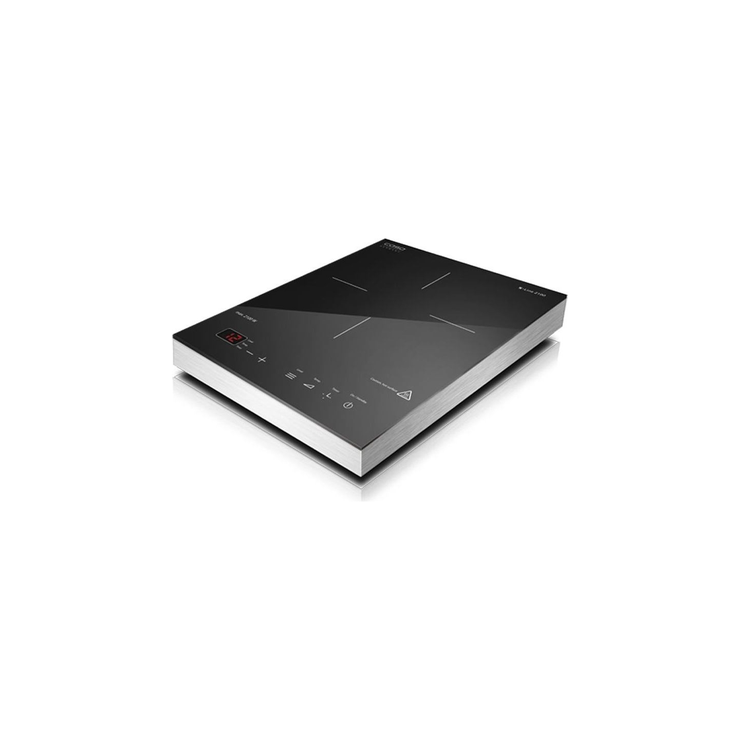 Caso | Free standing table hob | 02225 | Number of burners/cooking zones 1 | Sensor-Touch | Induction | Aluminium