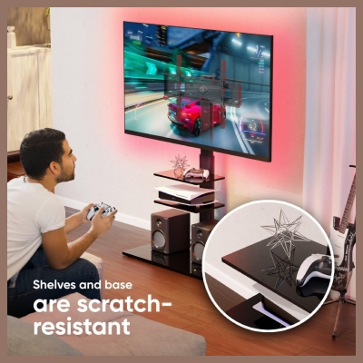 Onkron TV SET ACC FLOOR STAND /32-65"/BLACK TS5550-B ONKRON