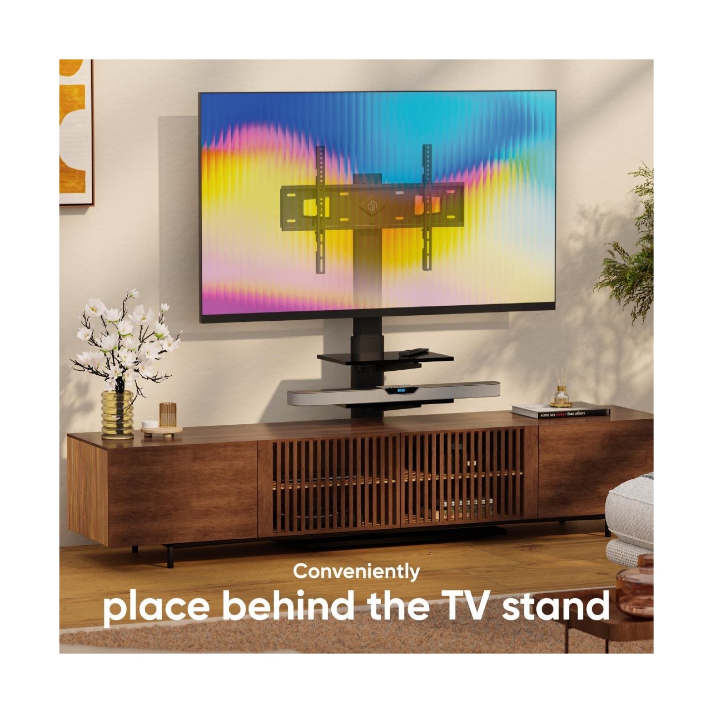 Onkron TV SET ACC FLOOR STAND /32-65"/BLACK TS5550-B ONKRON