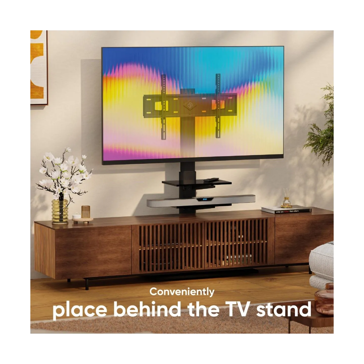 Onkron TV SET ACC FLOOR STAND /32-65"/BLACK TS5550-B ONKRON
