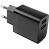 Fixed | Dual USB Travel Charger 17W | FIXC17N-2U-BK