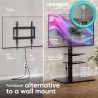 Onkron TV SET ACC FLOOR STAND /32-65"/BLACK TS5550-B ONKRON