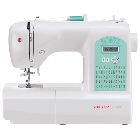 Singer | STARLET 6660 | Number of stitches 60 | Number of buttonholes 4 | White