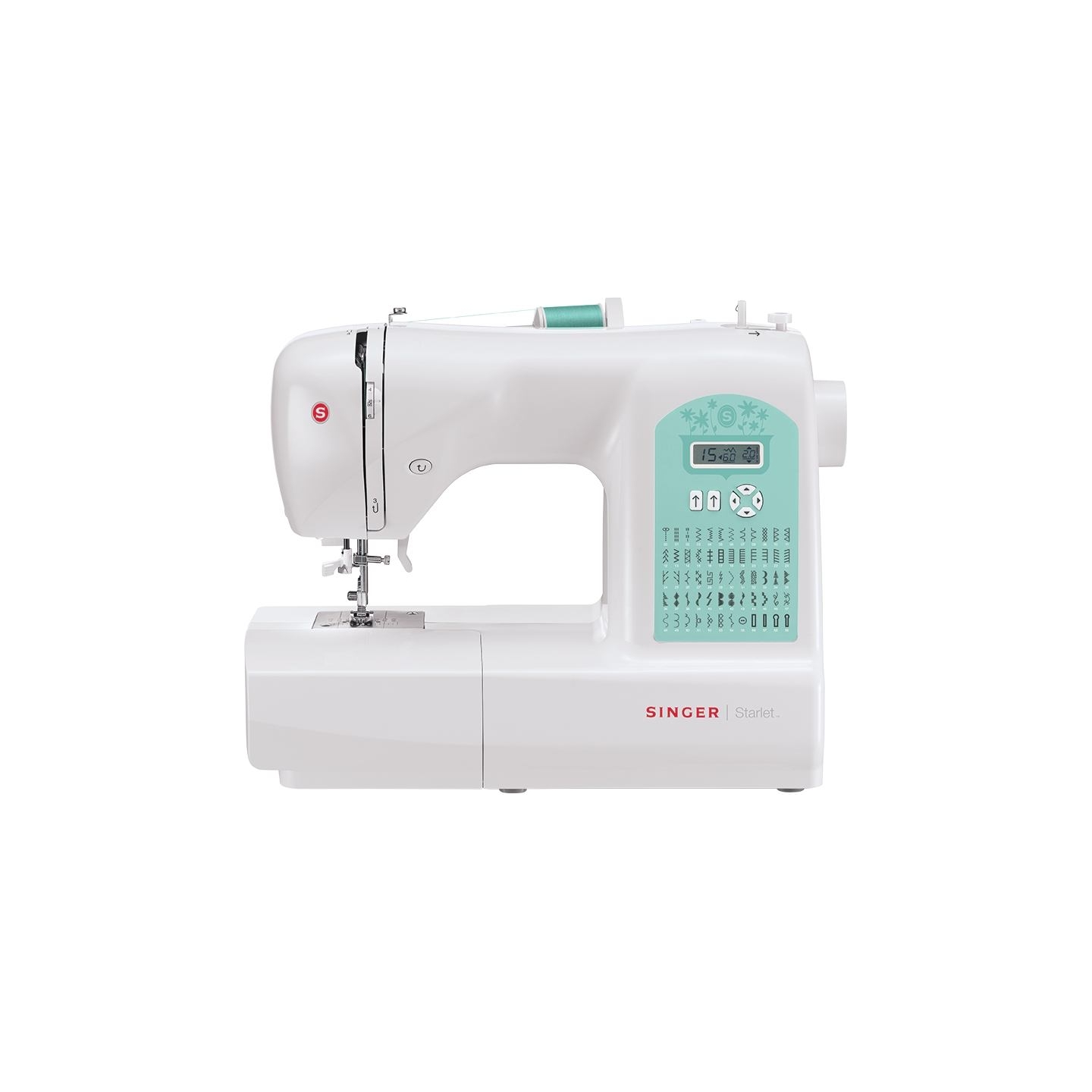 Singer | STARLET 6660 | Number of stitches 60 | Number of buttonholes 4 | White