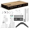 Onkron TV SET ACC FLOOR STAND /26-65"/WHITE TS1140-W ONKRON