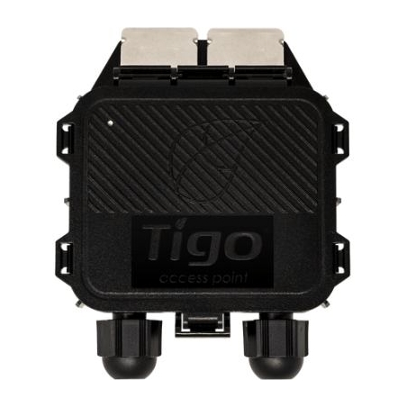 Tigo | Access Point (TAP) | Wirelessly communicates directly with TS4 units; Easy installation on the module frame without tools