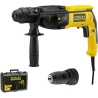 Stanley | 2.4J SDS Plus Hammer Drill With Quick Change Chuck, Kitbox | SFMEH210K-QS | 800 W