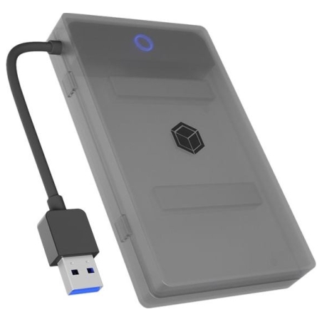 Raidsonic | Icy Box Adapter for 1x HDD/SSD With Protection Box | IB-AC603b-U3 | SATA III | USB 3.0 Type-A | 2.5"