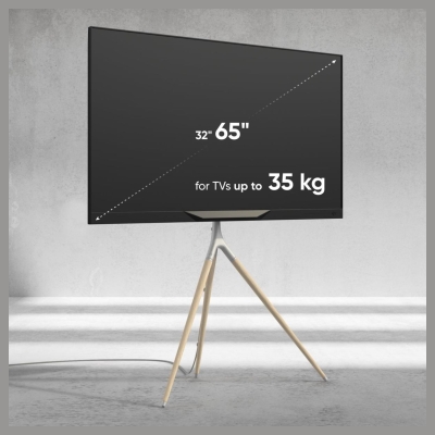 Onkron TV SET ACC FLOOR STAND /32-65"/WHITE TS1220-W ONKRON