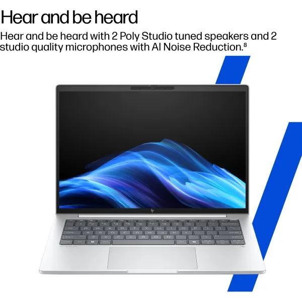 HP EliteBook 8 G1i AI 16 - Ultra 7-258V, 32GB, 512GB SSD, 16 WUXGA 300-nit AG, 5MP IR cam, WWAN-ready, Smartcard, FPR, Nordic ba