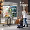 Onkron TV SET ACC MOBILE STAND/32-75"/BLACK TS1571-B ONKRON