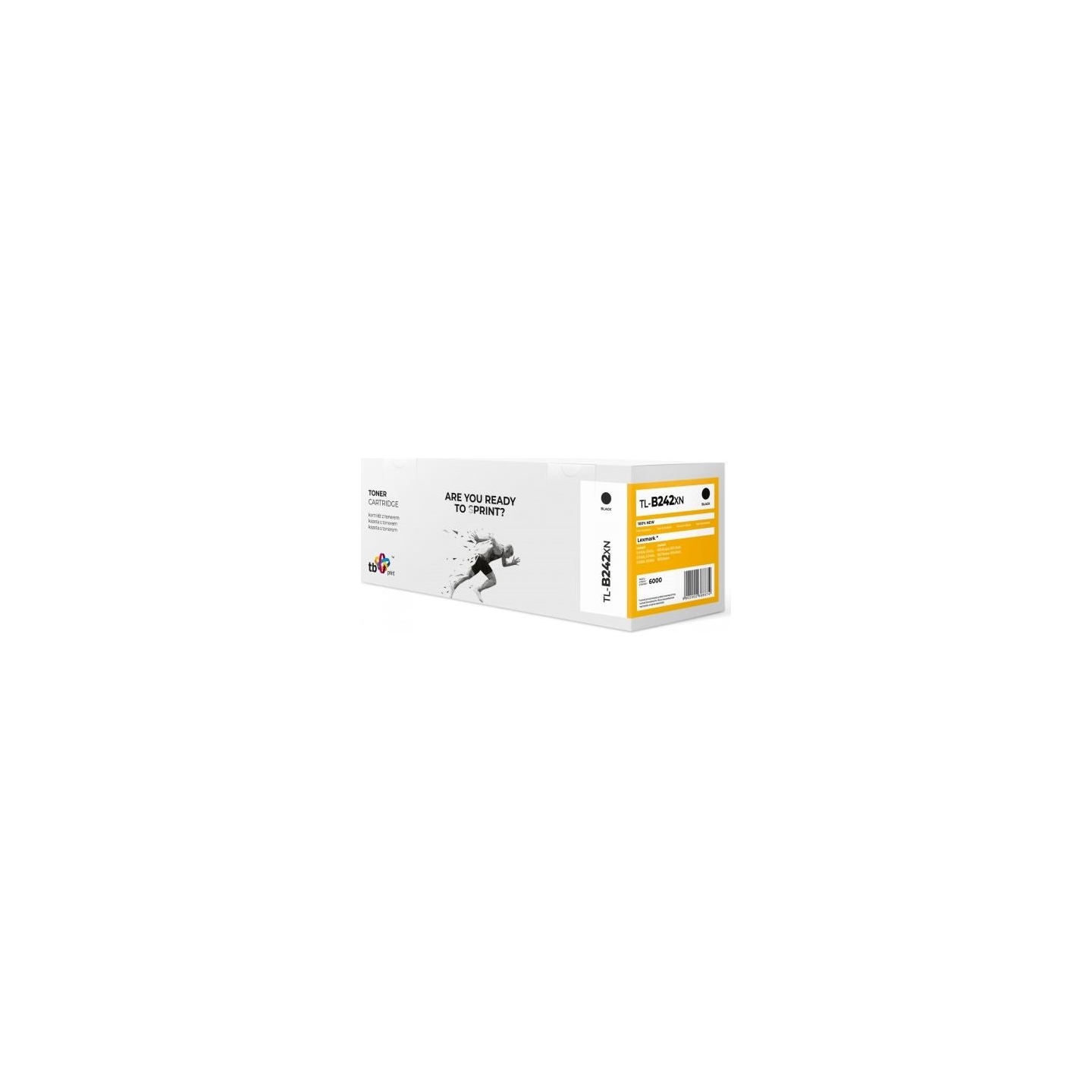 Tb Print Toner for Lexmark MB2442 TL-B242XN BK 100% new