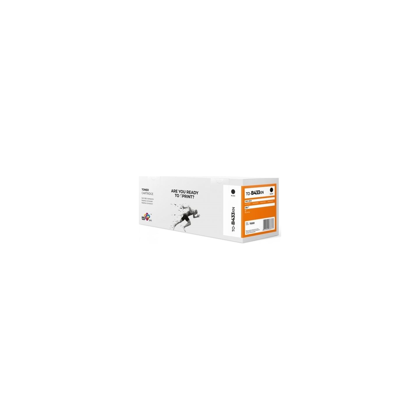 Tb Print Toner for OKI B433/513 TO-B433XN BK 100% new