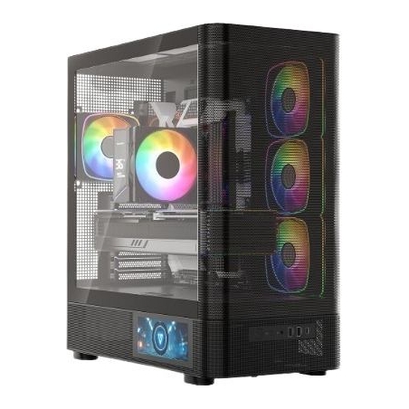 Modecom PC case Volcano AQ400 ARGB MIDI BLACK