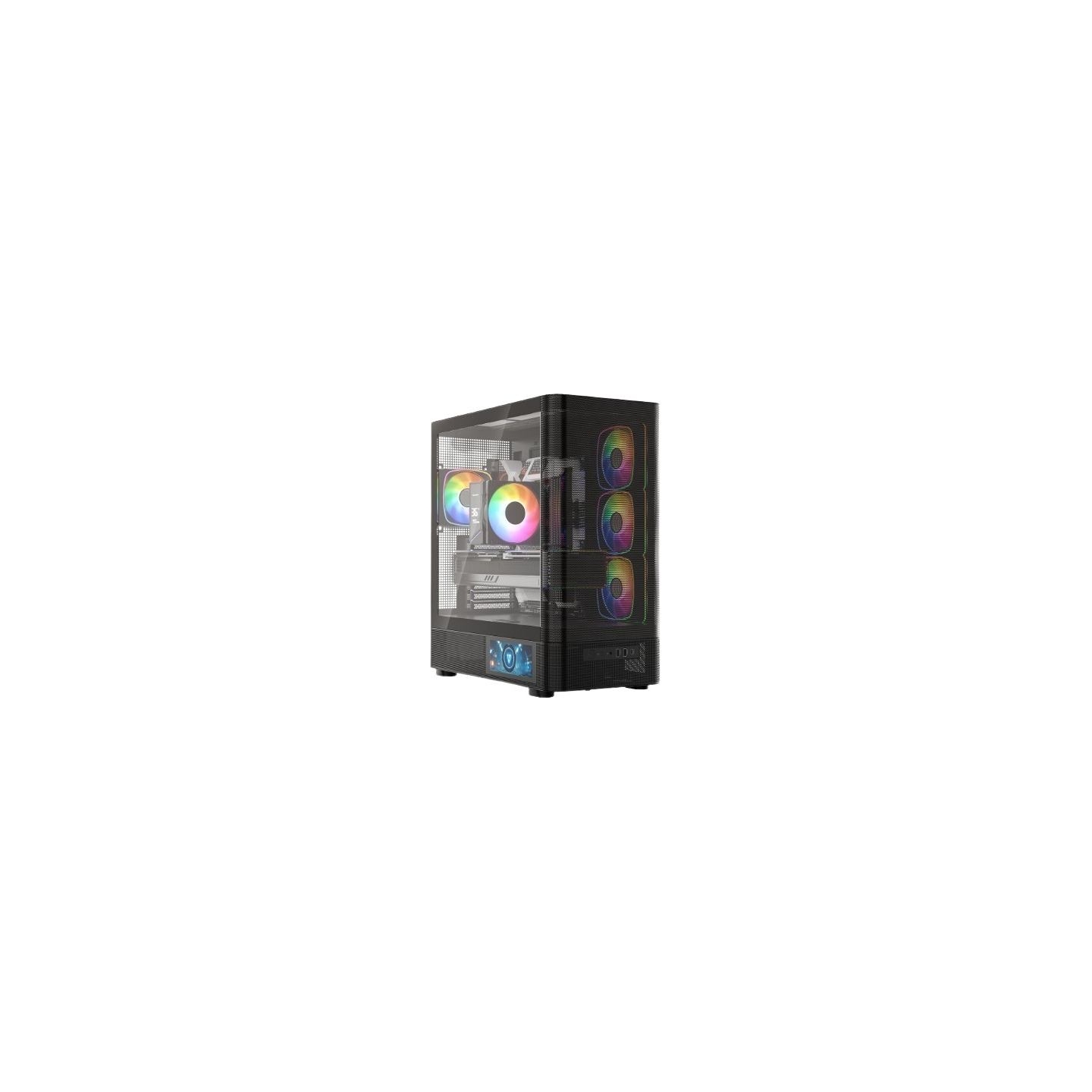Modecom PC case Volcano AQ400 ARGB MIDI BLACK