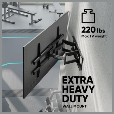 Onkron TV SET ACC WALL MOUNT/42-120"/BLACK M10-B ONKRON