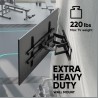 Onkron TV SET ACC WALL MOUNT/42-120"/BLACK M10-B ONKRON