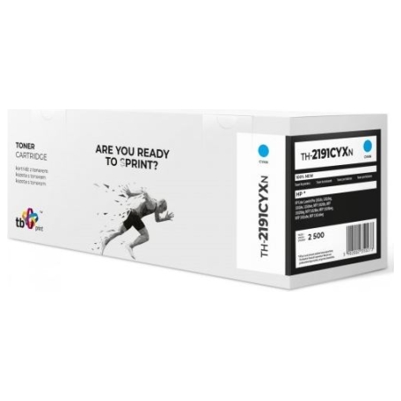 Tb Print Toner for HP Color LaserJet Pro 3202 W2191X TH-2191CYXN 100% new cyan