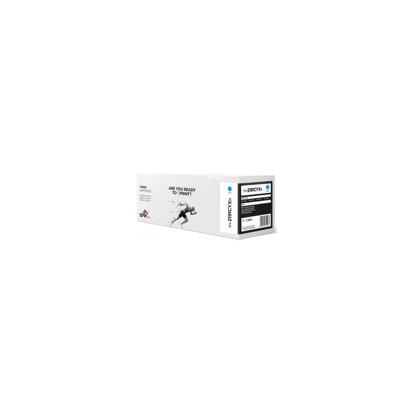 Tb Print Toner for HP Color LaserJet Pro 3202 W2191X TH-2191CYXN 100% new cyan