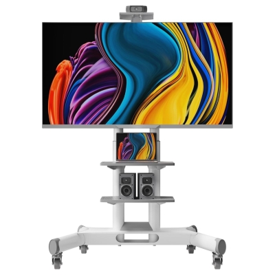 Onkron TV SET ACC MOBILE STAND/40-70"/WHITE TS1552-W ONKRON
