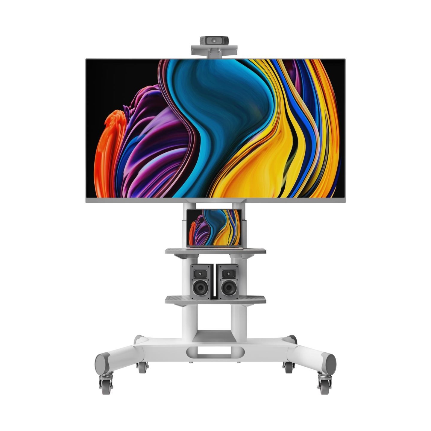 Onkron TV SET ACC MOBILE STAND/40-70"/WHITE TS1552-W ONKRON
