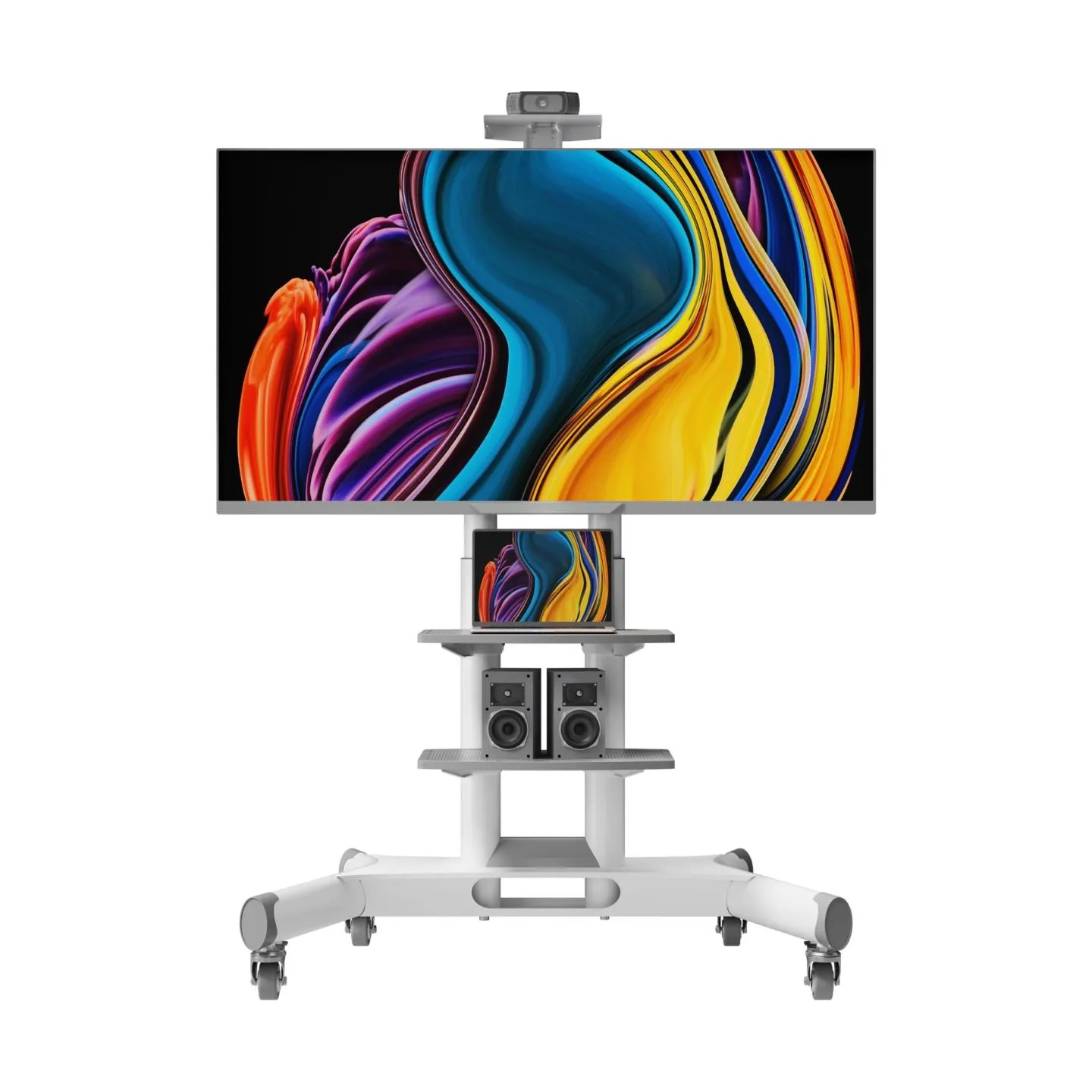 Onkron TV SET ACC MOBILE STAND/40-70"/WHITE TS1552-W ONKRON