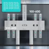 Onkron TV SET ACC MOBILE STAND/40-70"/WHITE TS1552-W ONKRON