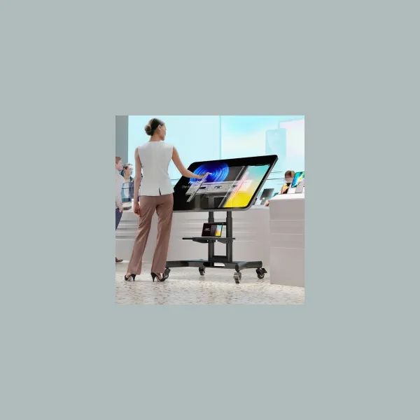 Onkron TV SET ACC MOBILE STAND/32-70"/BLACK TS1350-B ONKRON