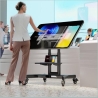 Onkron TV SET ACC MOBILE STAND/32-70"/BLACK TS1350-B ONKRON