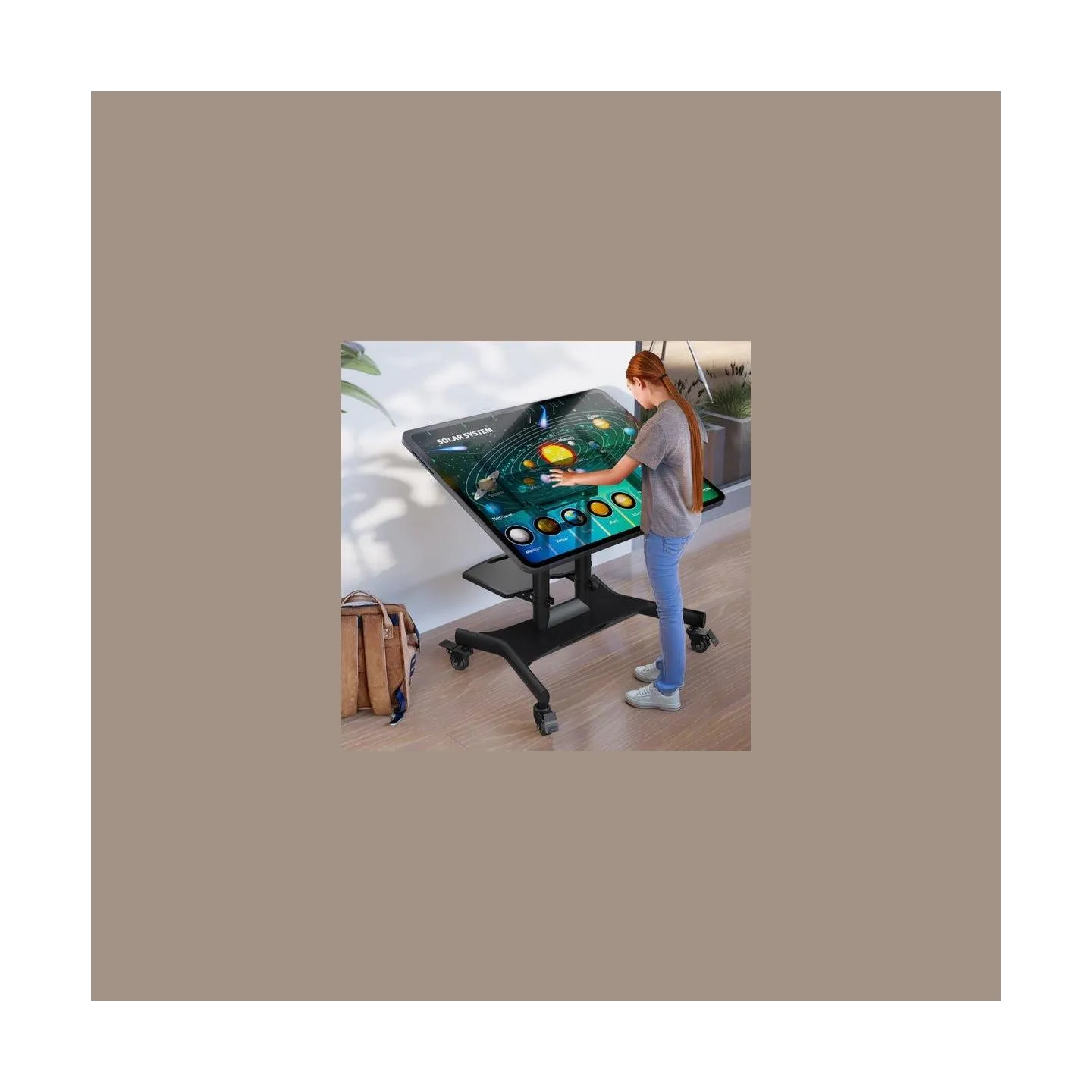 Onkron TV SET ACC MOBILE STAND/32-70"/BLACK TS1350-B ONKRON