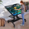 Onkron TV SET ACC MOBILE STAND/32-70"/BLACK TS1350-B ONKRON