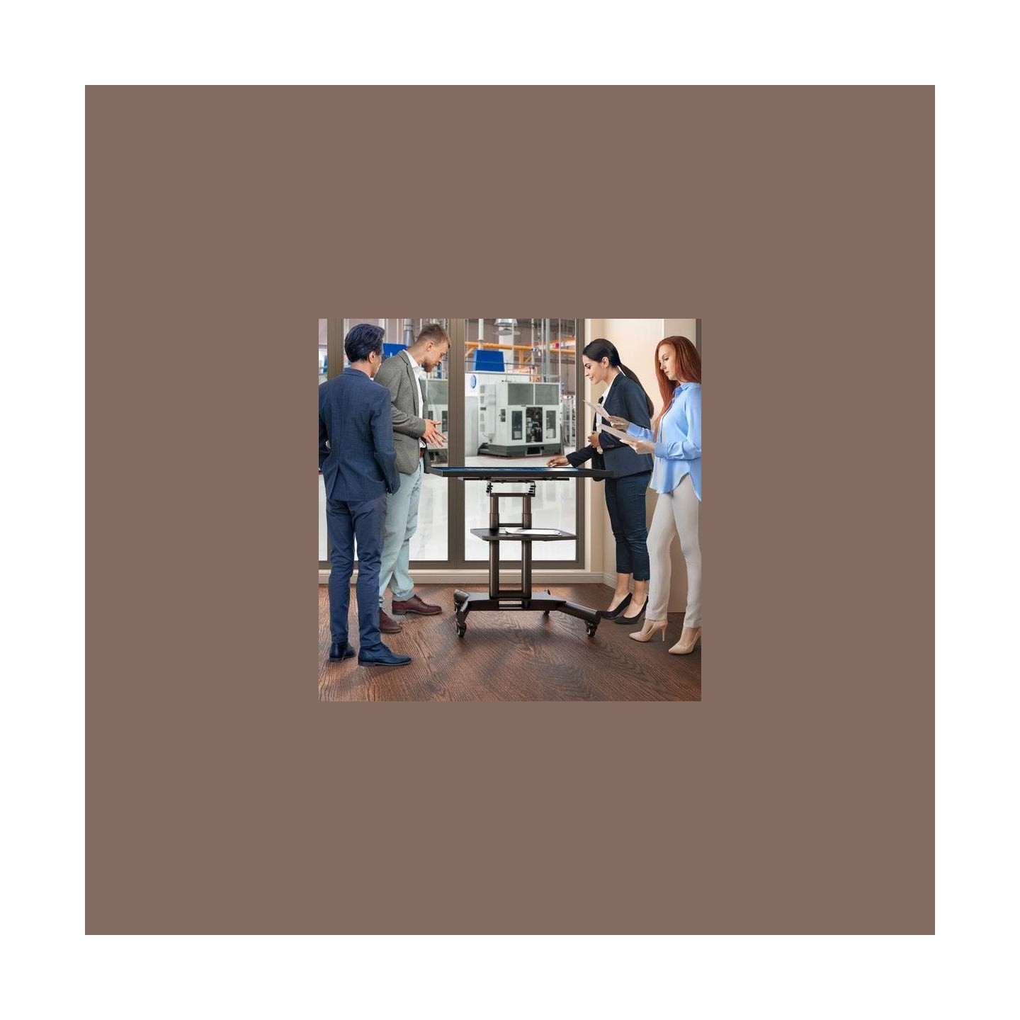 Onkron TV SET ACC MOBILE STAND/32-70"/BLACK TS1350-B ONKRON