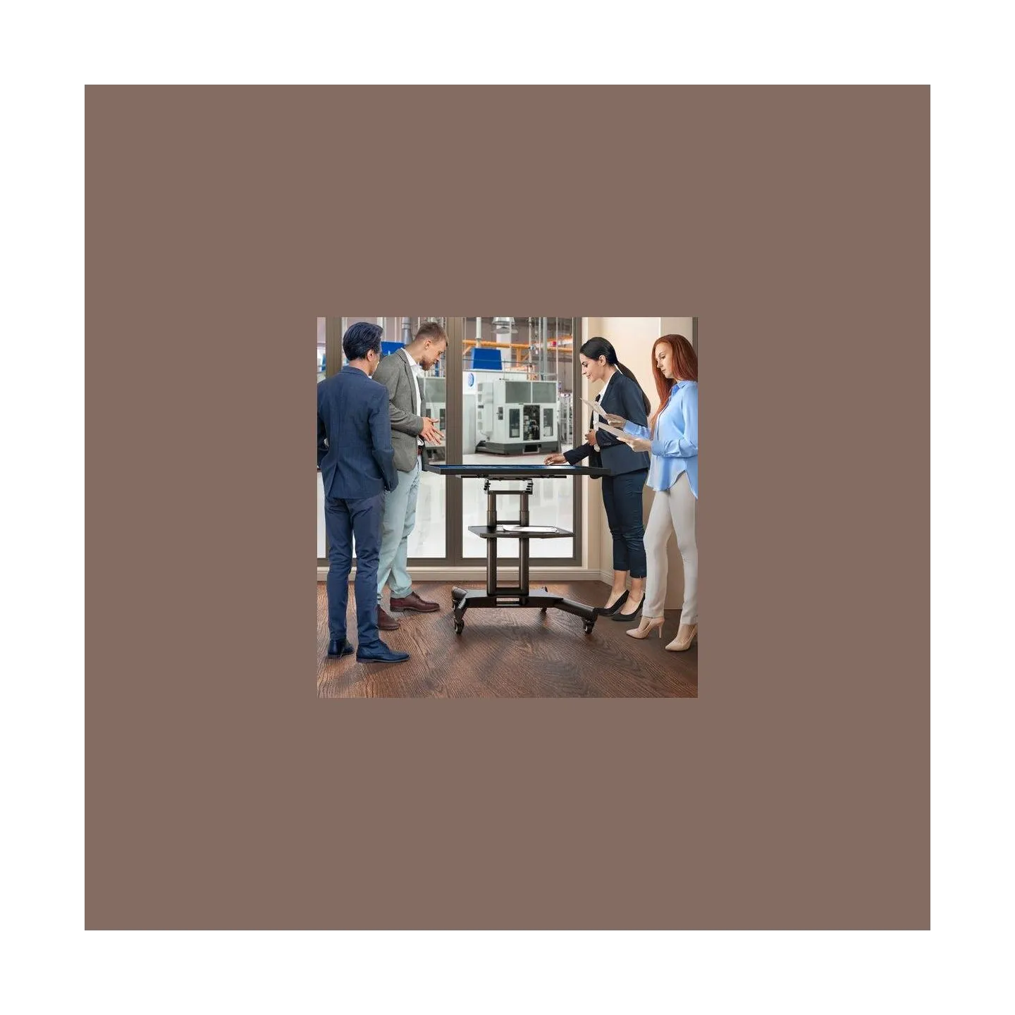 Onkron TV SET ACC MOBILE STAND/32-70"/BLACK TS1350-B ONKRON