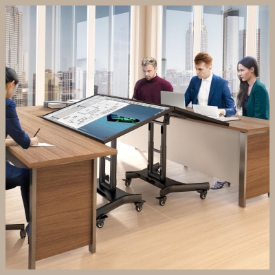 Onkron TV SET ACC MOBILE STAND/32-70"/BLACK TS1350-B ONKRON