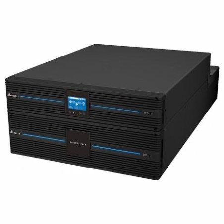 Delta Electronics UPS UPS103R2RT0B035 Amplon RT-10K Standard; battery module 20x9Ah and bypass with distribution C13x6; C19x5