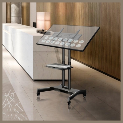 Onkron TV SET ACC MOBILE STAND/32-70"/BLACK TS1350-B ONKRON