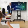 Onkron TV SET ACC MOBILE STAND/40-70"/BLACK TS1552-B ONKRON
