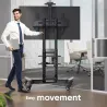 Onkron TV SET ACC MOBILE STAND/40-70"/BLACK TS1552-B ONKRON