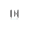 Onkron TV/VIDEO ACC WALL MOUNT/PRO7M-B ONKRON