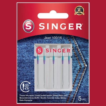 Singer | Denim Needle 100/16 5PK
