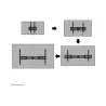 Neomounts Wall mount 55-110 inches WL35S-950BL19 100x100-1500x900 160kg w:0-9cm