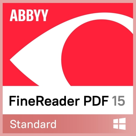 Abbyy FineReader PDF 15 Standard | Single User License (ESD) | 3 year(s) | 1 user(s)