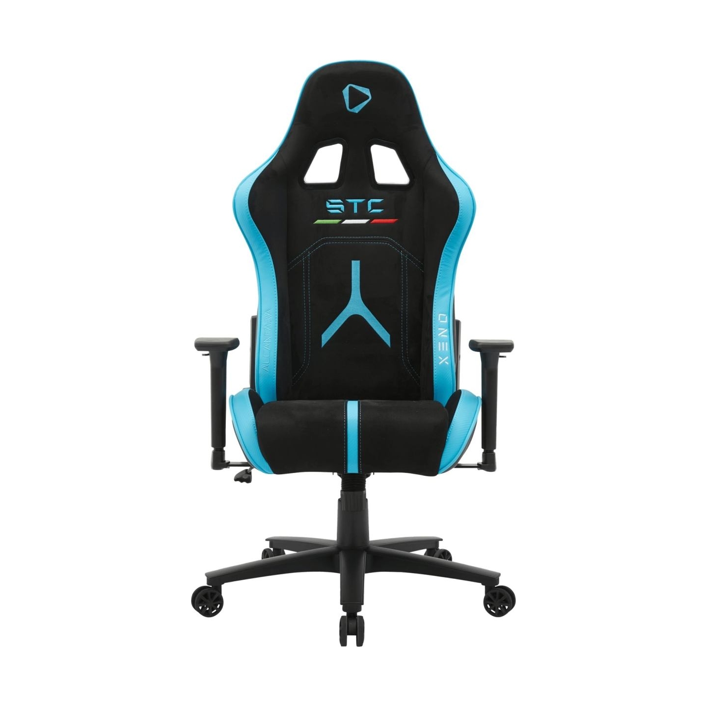Onex Air Suede; PVC; Nylon caster; Metal | Gaming chairs | STC Alcantara L Series | Black/Blue