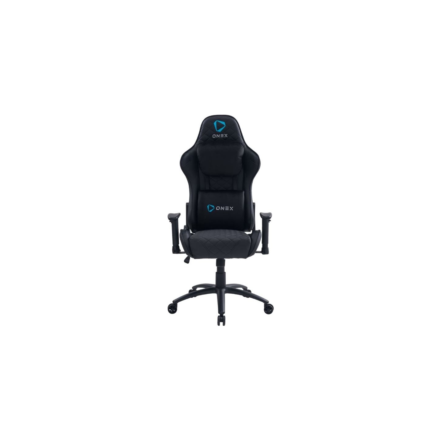 Onex PVC; Nylon caster; Metal | Onex | Gaming chairs | GX330 Series | Black