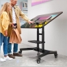 Onkron TV SET ACC MOBILE STAND/50-83"/BLACK TS1380-B ONKRON