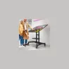 Onkron TV SET ACC MOBILE STAND/50-83"/BLACK TS1380-B ONKRON