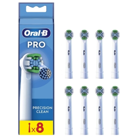 Oral-B | Precision Clean Brush Set | EB20RX-8 | Heads | For adults | Number of brush heads included 8 | White