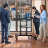 Onkron TV SET ACC MOBILE STAND/50-83"/BLACK TS1380-B ONKRON