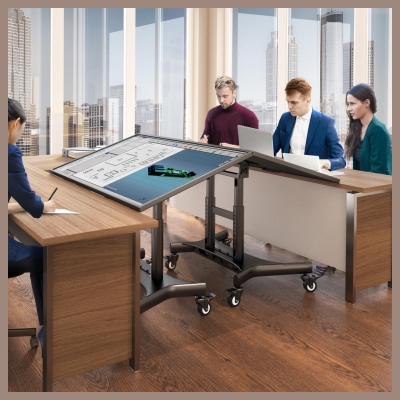 Onkron TV SET ACC MOBILE STAND/50-83"/BLACK TS1380-B ONKRON