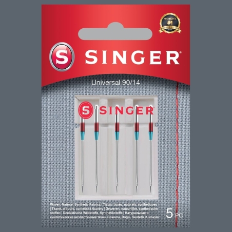Singer | Universal Needle for Woven Fabrics 90/14 5PK